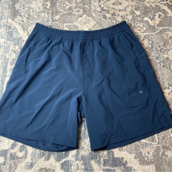 Mack Weldon Blue Shorts - Picture 1 of 4